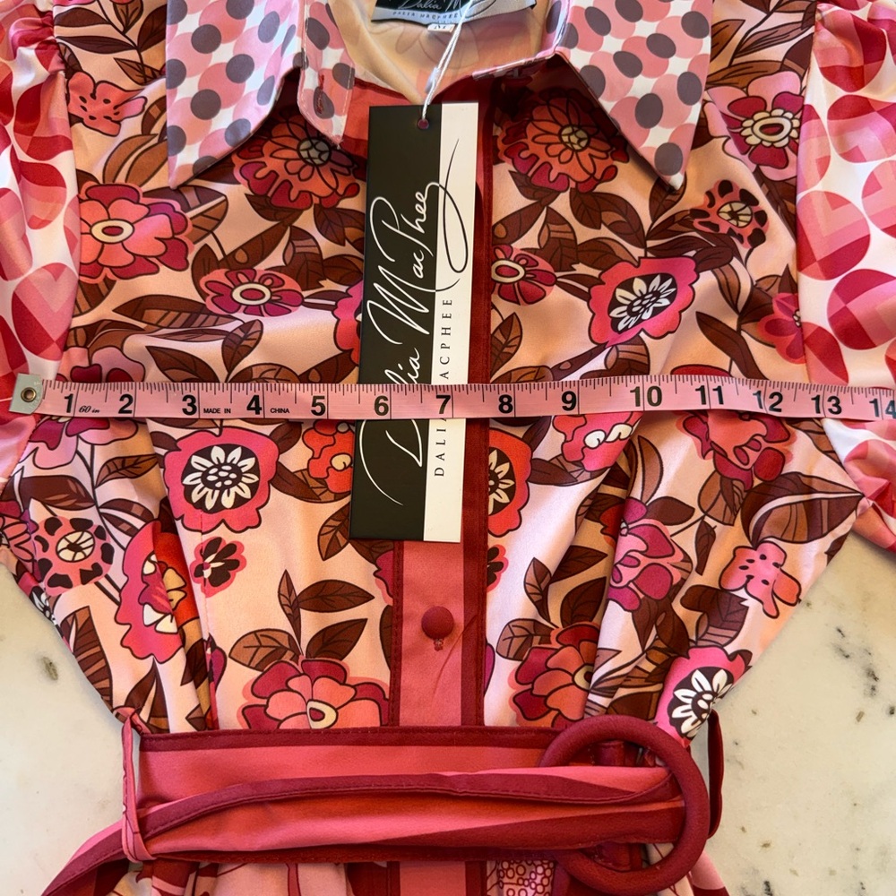 Dalia MacPhee | Floral Shirt Dress - Picture 7 of 10